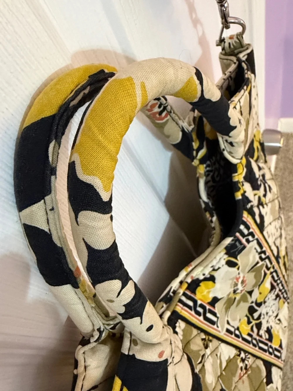 Vera Bradley “Dogwood”Floral Two-Way Tote-Retired